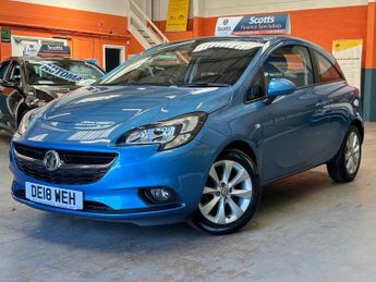 Vauxhall Corsa 1.4i ecoTEC Energy Hatchback 3 Door Petrol Manual Blue Euro 6 