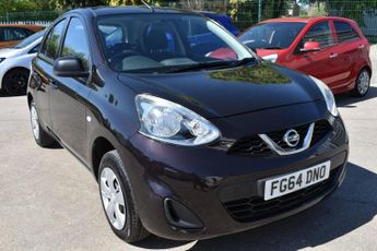Nissan Micra 1.2 Visia Hatchback 5dr Petrol Manual Euro 5 (80 ps)