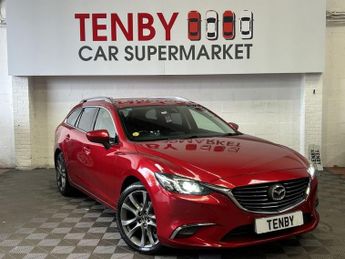 Mazda 6 2.2 SKYACTIV-D Sport Nav Tourer 5dr Diesel Auto Euro 6 (s/s) (17