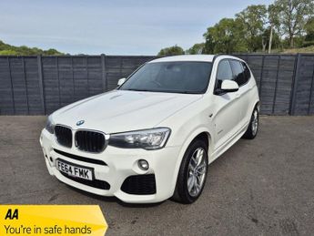 BMW X3 2.0 20d M Sport SUV 5dr Diesel Manual xDrive Euro 6 (s/s) (190 p