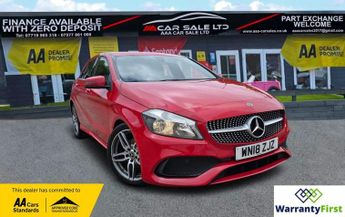 Mercedes A Class 1.6 A180 AMG Line Hatchback 5dr Petrol Manual Euro 6 (s/s) (122 