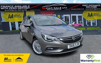 Vauxhall Astra 1.4i Turbo Elite Nav Hatchback 5dr Petrol Manual Euro 6 (150 ps)