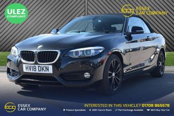 BMW 218 1.5 218i Sport Convertible 2dr Petrol Auto Euro 6 (s/s) (136 ps)