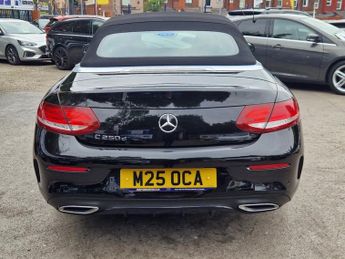 MERCEDES-BENZ C-CLASS 2.1 C250d AMG Line Cabriolet 2dr Diesel G-Tronic+ Euro 6 (s/s) (