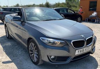 BMW 218 2.0 218d SE Convertible 2dr Diesel Auto Euro 6 (s/s) (150 ps)