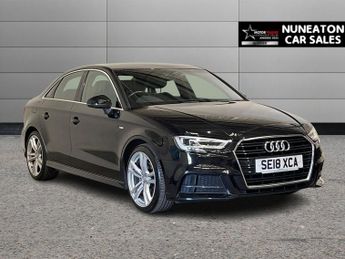 Audi A3 1.5 TFSI CoD S line Saloon 4dr Petrol Manual Euro 6 (s/s) (150 p