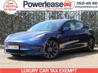 Tesla Model 3 (Dual Motor) Performance Saloon 4dr Electric Auto 4WDE (Performa