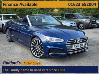 Audi A5 2.0 TDI S line Convertible 2dr Diesel S Tronic Euro 6 (s/s) (190