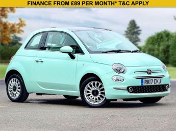 Fiat 500 1.2 Lounge Hatchback 3dr Petrol Manual Euro 6 (s/s) (69 bhp)