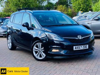 Vauxhall Zafira 1.4i Turbo SRi Nav MPV 5dr Petrol Manual Euro 6 (140 ps)