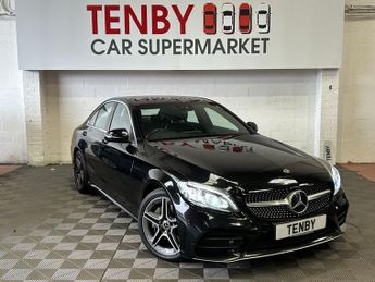 Mercedes C Class 2.0 C300 AMG Line (Premium) Saloon 4dr Petrol G-Tronic+ Euro 6 (