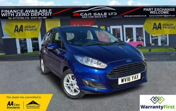 Ford Fiesta 1.0T EcoBoost Zetec Hatchback 5dr Petrol Manual Euro 6 (s/s) (10