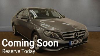 Mercedes E Class 2.0 E220d SE (Premium) Saloon 4dr Diesel G-Tronic+ Euro 6 (s/s) 