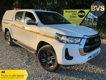 Toyota Hi Lux 2.4 D-4D Icon Pickup Double Cab 4dr Diesel Manual 4WD Euro 6 (s/