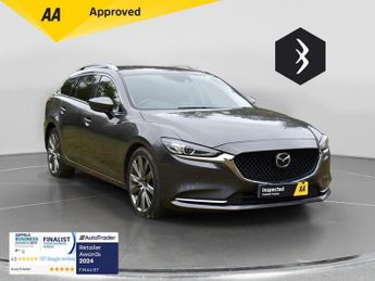 Mazda 6 2.2 SKYACTIV-D Sport Nav+ Tourer 5dr Diesel Manual Euro 6 (s/s) 