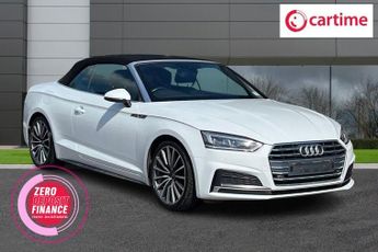 Audi A5 2.0 TFSI S line Convertible 2dr Petrol S Tronic Euro 6 (s/s) (19