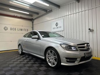 Mercedes C Class 2.1 C220 CDI AMG Sport Plus Coupe 2dr Diesel G-Tronic+ Euro 5 (s