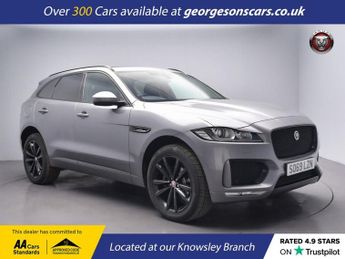 Jaguar F-Pace 2.0 D180 Chequered Flag SUV 5dr Diesel Auto AWD Euro 6 (s/s) (18