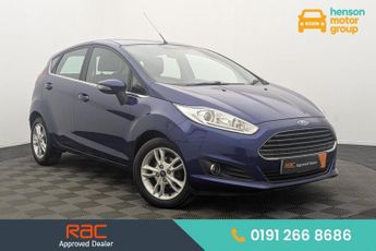 Ford Fiesta 1.0T EcoBoost Zetec Hatchback 5dr Petrol Powershift Euro 6 (100 