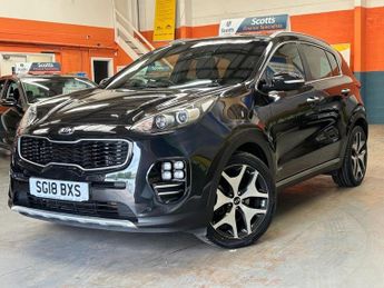 Kia Sportage 1.6 T-GDi GT-Line SUV 5 Door Petrol Automatic Black DCT AWD Euro