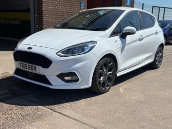 Ford Fiesta 1.0T EcoBoost GPF ST-Line Hatchback 5 Door Petrol Manual White E