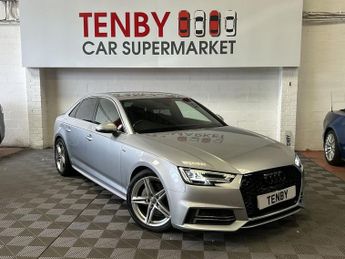 Audi A4 2.0 TDI S line Saloon 4dr Diesel S Tronic quattro Euro 6 (s/s) (