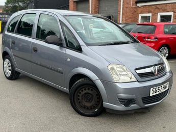 Vauxhall Meriva 1.4i 16v Life MPV 5dr Petrol Manual (154 g/km, 89 bhp)