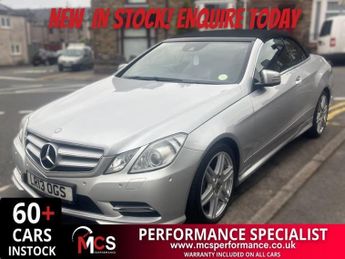 Mercedes E Class 2.1 E220 CDI BlueEfficiency Sport Cabriolet 2dr Diesel G-Tronic+