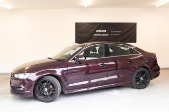 Audi A3 2.0 TDI S line Saloon 4dr Diesel Manual Euro 6 (s/s) (Nav) (150 