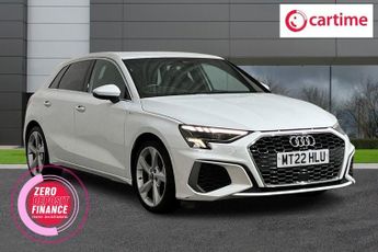 Audi A3 1.5 TFSI 35 S line Sportback 5dr Petrol Manual Euro 6 (s/s) (150