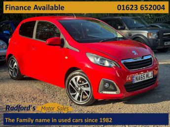 Peugeot 108 1.2 PureTech Allure Hatchback 5dr Petrol Manual Euro 6 (82 ps)