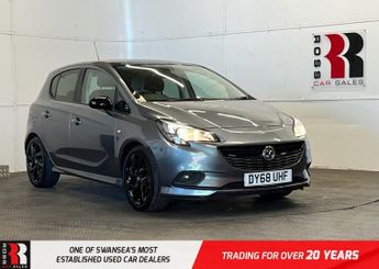 Vauxhall Corsa 1.4i ecoTEC SRi VX Line Nav Black Hatchback 5dr Petrol Manual Eu