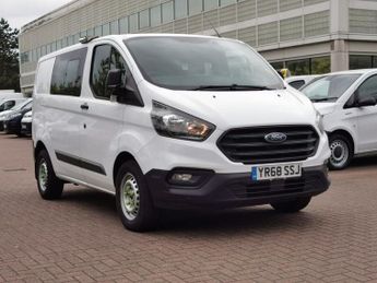 FORD TRANSIT CUSTOM 2.0 320 EcoBlue Crew Van Double Cab 5dr Diesel Manual L1 H1 Euro