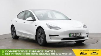 Tesla Model 3 Standard Range Plus Saloon 4dr Electric Auto RWD (241 bhp)