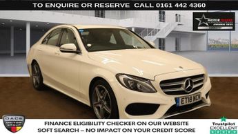 Mercedes C Class 2.0 C200 AMG Line Saloon 4dr Petrol G-Tronic+ Euro 6 (s/s) (184 