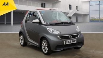 Smart ForTwo 1.0 MHD Passion Cabriolet 2dr Petrol SoftTouch Euro 5 (s/s) (71 
