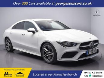 Mercedes CLA 1.3 CLA200 AMG Line Coupe 4dr Petrol 7G-DCT Euro 6 (s/s) (163 ps