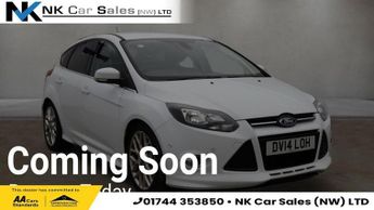 Ford Focus 1.6 TDCi Zetec S Hatchback 5dr Diesel Manual Euro 5 (s/s) (115 p
