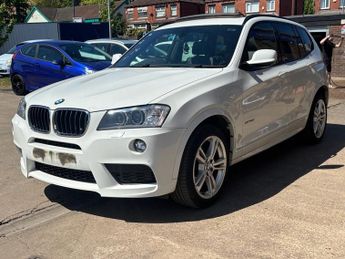 BMW X3 2.0 20d M Sport SUV 5 Door Diesel Automatic White xDrive 1 Forme