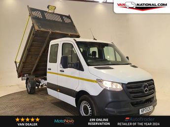 Mercedes Sprinter 2.0 314 CDI L3 RWD 143 BHP LWB D/CAB TIPPER
