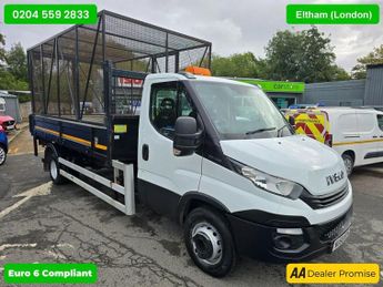 Iveco Daily 3.0D HPI 65C caged Tipper in white, 45,000 miles, 1 owner, Euro 