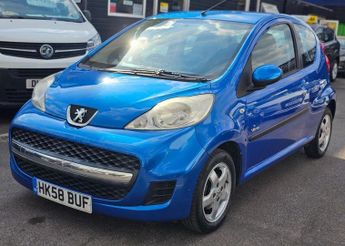 PEUGEOT 107 1.0 12V Verve Hatchback 3dr Petrol Manual Euro 4 (68 ps)