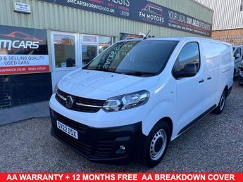 Vauxhall Vivaro 1.5 Turbo D 2900 Dynamic Panel Van 6dr Diesel Manual L2 H1 Euro 