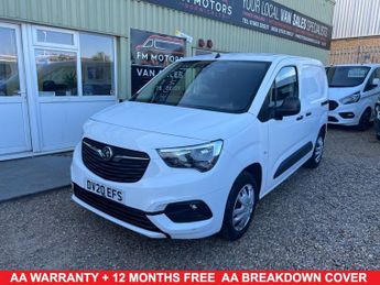 Vauxhall Combo 1.5 Turbo D 2000 Sportive Panel Van 5dr Diesel Manual L1 H1 Euro