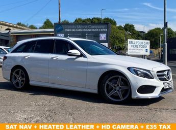 Mercedes C Class 2.1 C220d AMG Line Estate 5dr Diesel Manual Euro 6 (s/s) (170 ps