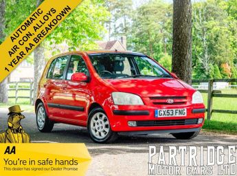 Hyundai Getz 1.6 CDX Hatchback 5dr Petrol Automatic (183 g/km, 104 bhp)