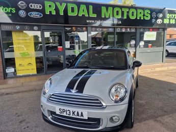 MINI Coupe 1.6 Cooper Coupe 2dr Petrol Manual Euro 5 (s/s) (122 ps)