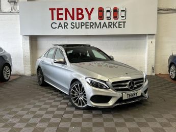Mercedes C Class 2.1 C250d AMG Line (Premium) Saloon 4dr Diesel G-Tronic+ 4MATIC 