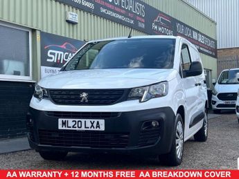 Peugeot Partner 1.5 BlueHDi 1000 Professional Standard Panel Van 5dr Diesel Manu