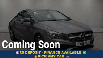 Mercedes CLA 1.6 CLA180 AMG Line Edition Coupe 4dr Petrol 7G-DCT Euro 6 (s/s)